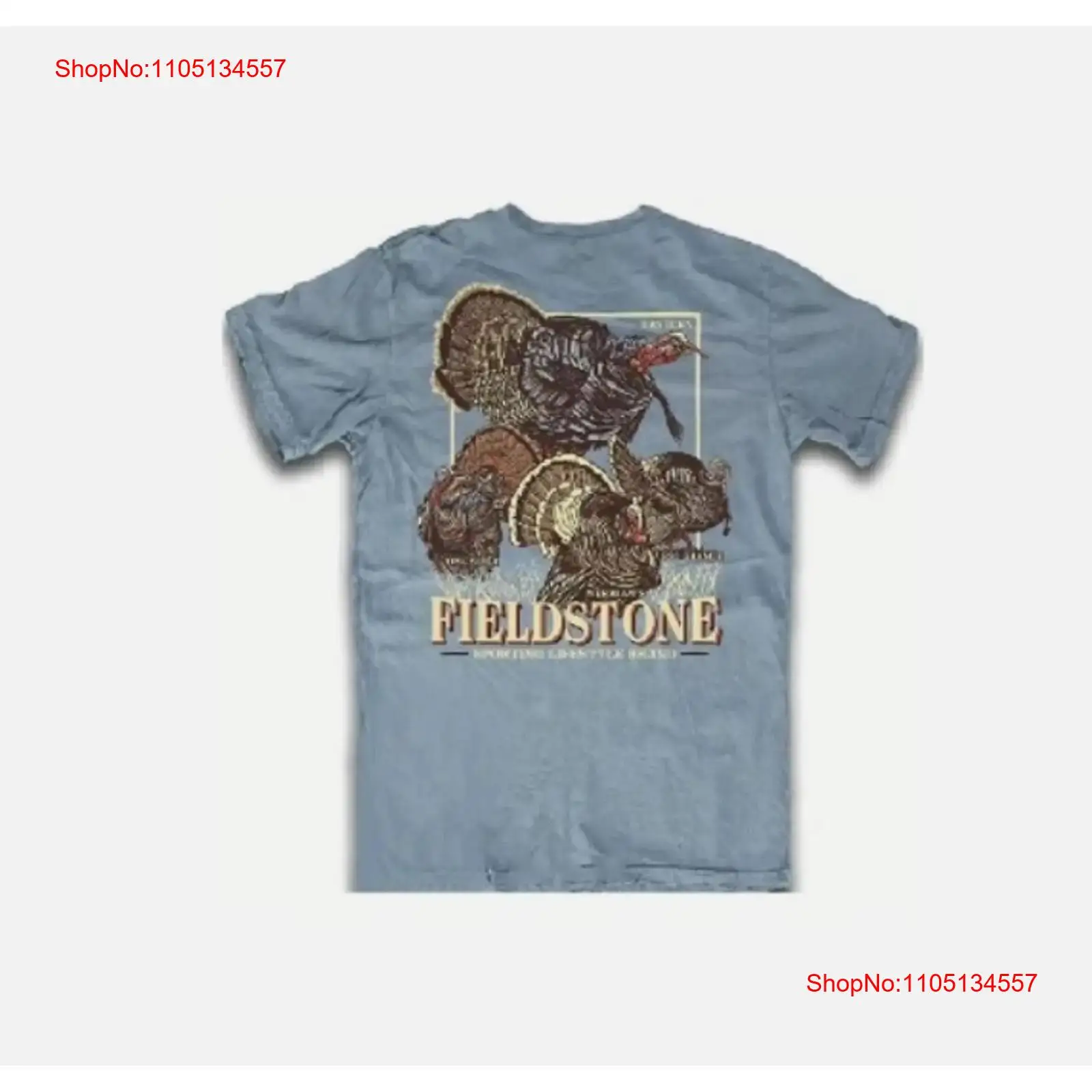 Wildman Hunting & Outdoor Robertson Photos - フィールドストーン ターキー ハンティング T シャツ グランド