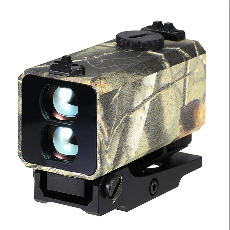 Outdoor Hunting Range - 屋外狩猟用ミニレーザー自動距離計,リアルタイム表示,距離速度測定,1200m,le032