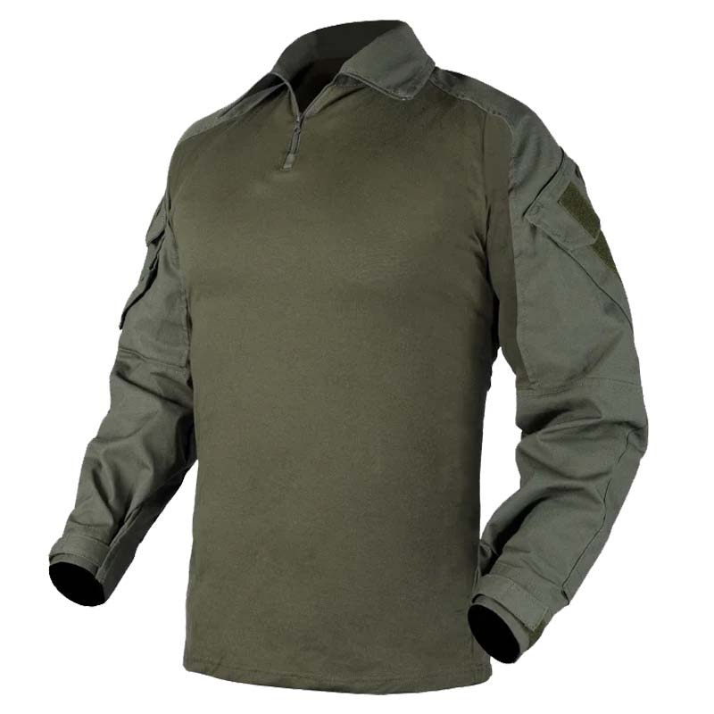 Outdoor Hunting T Shirts - 戦術シャツ G3 コンバットシャツメンズ迷彩トップスキャンプトレーニング Tシャツ Tシャツ屋外狩猟服ハイキングスポーツ