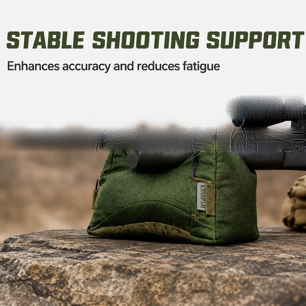 戦術スナイパー射撃用サンドバッグ、滑り止め射撃ベンチレストバ - Outdoor Hunting Range のレビューと価格