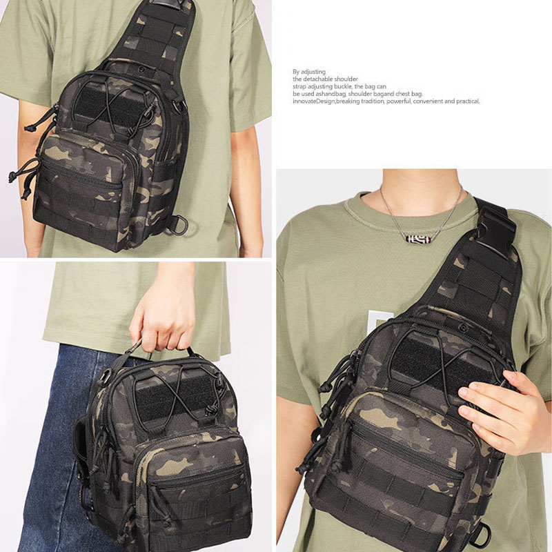 多用途タクティカルチェストバッグ メンズ アウトドア EDC - Outdoor Hunting Range のレビューと価格