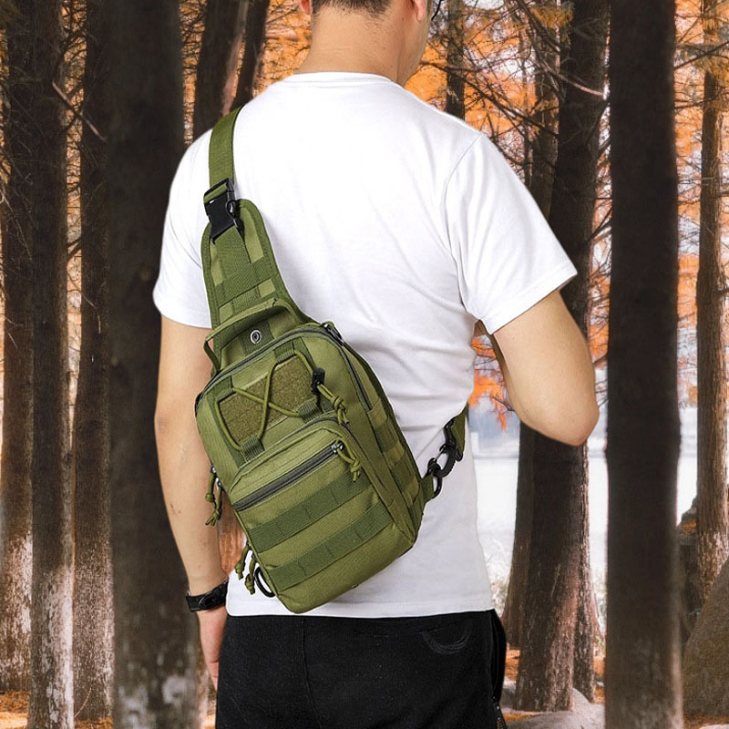 多用途タクティカルチェストバッグ メンズ アウトドア EDC - Outdoor Hunting Range のレビューと価格