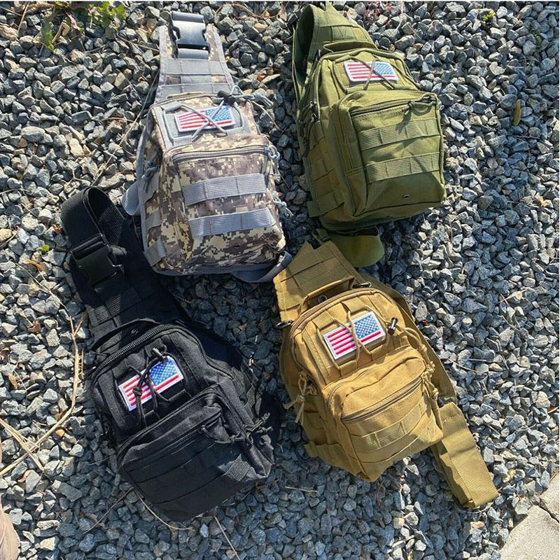 多用途タクティカルチェストバッグ メンズ アウトドア EDC - Outdoor Hunting Range のレビューと価格