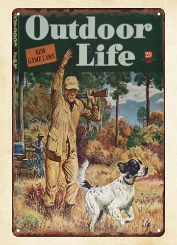 1944 OUTDOOR LIFE マガジンの表紙 狩猟犬  - Outdoor Hunting Dogs のレビューと価格