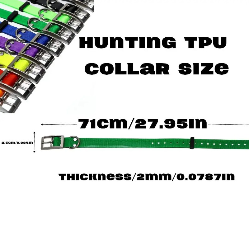 幅2.5cmの頑丈なTPU製犬用首輪、防水ハンティング用調整 - Outdoor Hunting Dogs のレビューと価格
