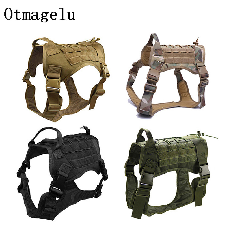 ナイロンペット犬用ベストハーネスセット屋外戦術訓練犬服中型大 - Outdoor Hunting Dogs のレビューと価格