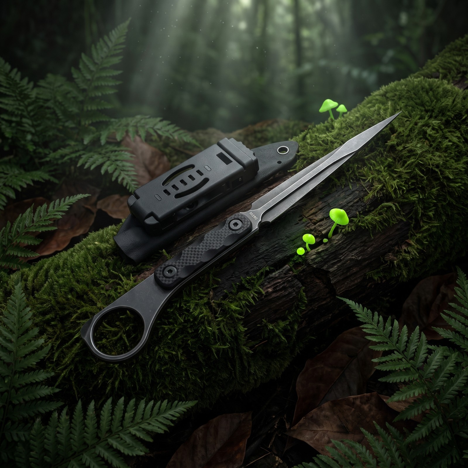 高硬度鋼固定刃ハンティングナイフ軽量EDCポケットナイフ、カ - Outdoor Hunting Gifts のレビューと価格