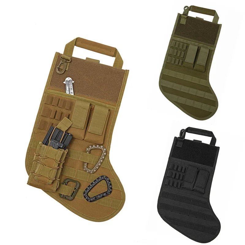戦術的なモールシステム対応クリスマスソックス型マガジンポーチ - Outdoor Hunting Gifts のレビューと価格