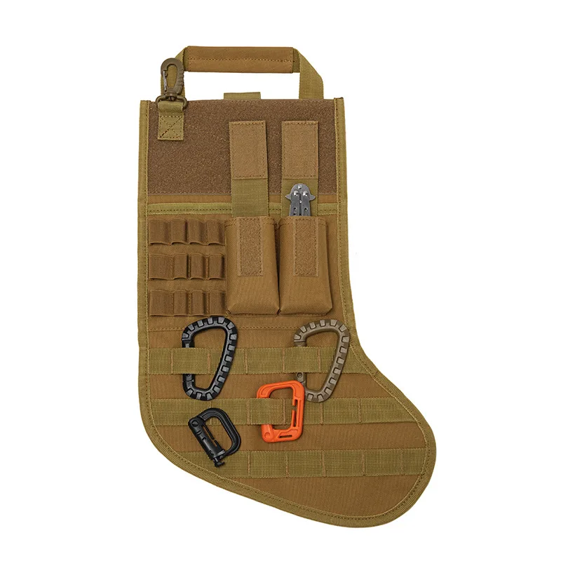 戦術的なモールシステム対応クリスマスソックス型マガジンポーチ - Outdoor Hunting Gifts のレビューと価格