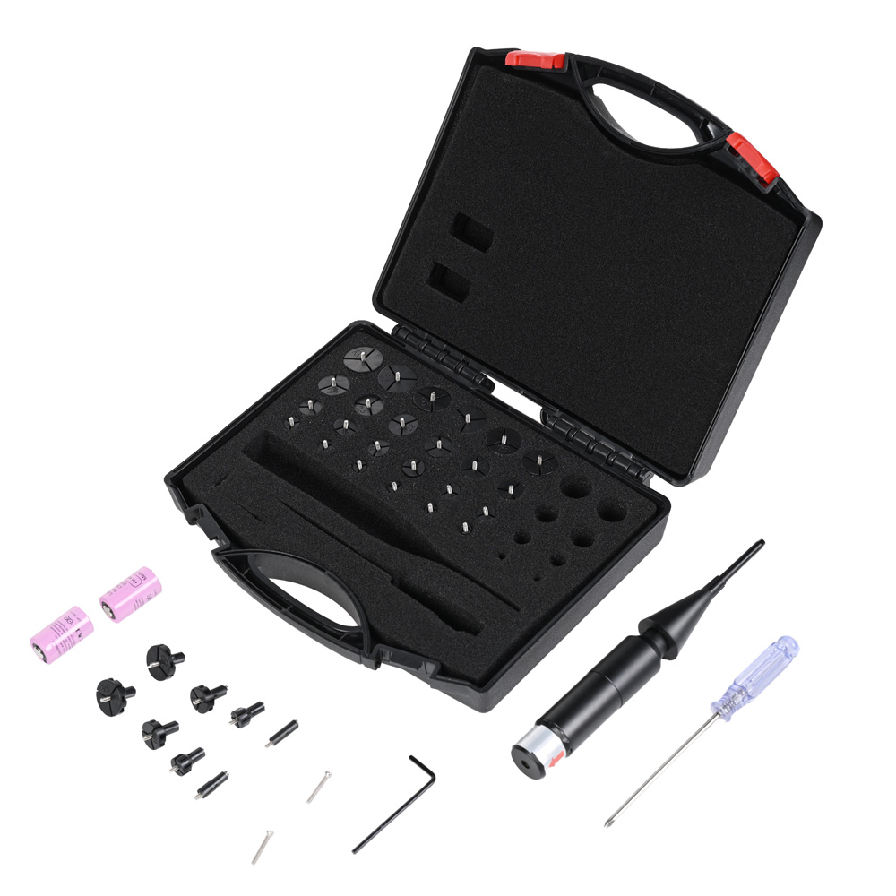 WestHunterレーザーボアサイトキット、32個のアダプ - Laser Boresighter Kit のレビューと価格