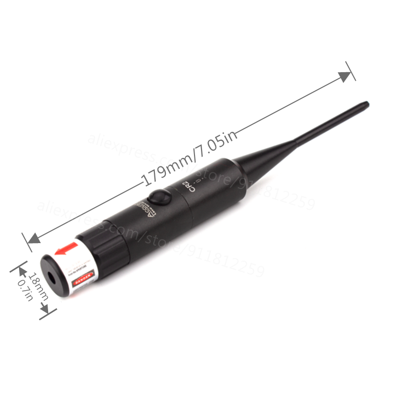 ユニバーサルレーザーボアサイトキット .177 .22～.6 - Laser Boresighter Kit のレビューと価格