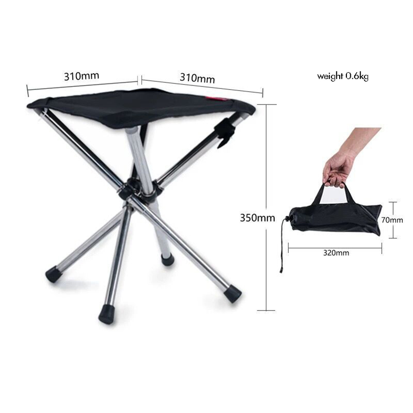 コンパクトで軽量なキャンプ用スツール、ポータブル折りたたみス - Outdoor Hunting Chair のレビューと価格