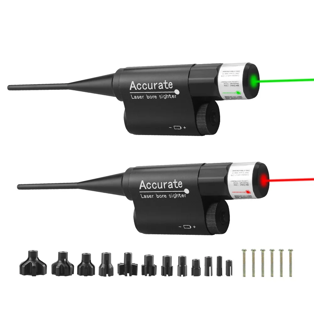 レッドグリーンレーザーサイト ボアサイトキット コリメーター - Laser Boresighter Kit のレビューと価格
