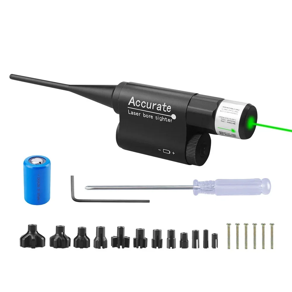 レッドグリーンレーザーサイト ボアサイトキット コリメーター - Laser Boresighter Kit のレビューと価格