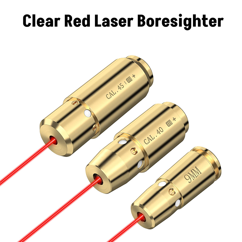 3個入りレーザーボアサイト9MM .40 S&W 45ACP - Laser Boresighter Kit のレビューと価格