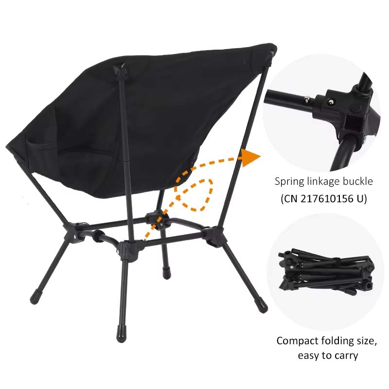 屋外用スクエア構造ビーチフィッシングスツール、便利な四隅折り - Outdoor Hunting Chair のレビューと価格