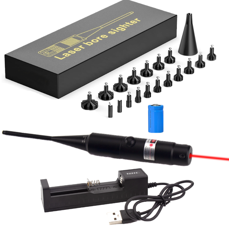 レーザーボアサイトキット。.177 .22～12GA口径レー - Laser Boresighter Kit のレビューと価格