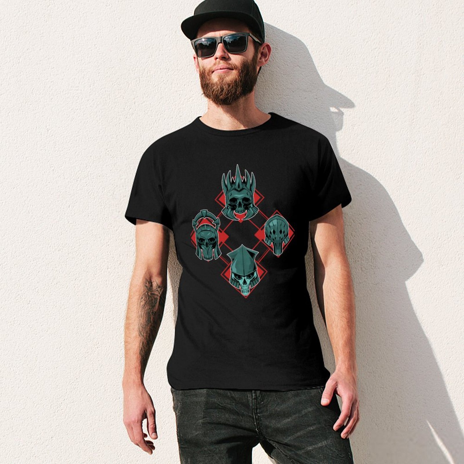 ワイルドハントTシャツ 快適なベーシッククルーネックTシャツ - Wildman Hunting & Outdoor Robertson Photos のレビューと価格