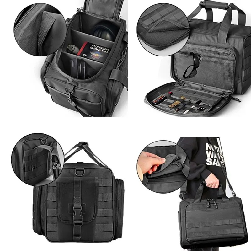 MOLLEシステム付きガンレンジ収納バッグ、アウトドア用品お - Outdoor Hunting Range のレビューと価格