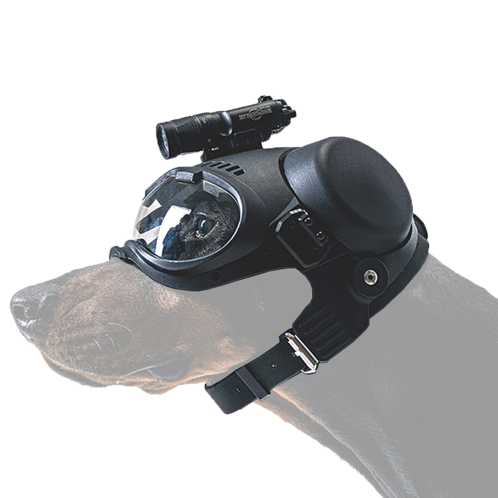 戦術犬用ヘルメット K9 保護ヘルメット ゴーグル付き 大型 - Outdoor Hunting Dogs のレビューと価格