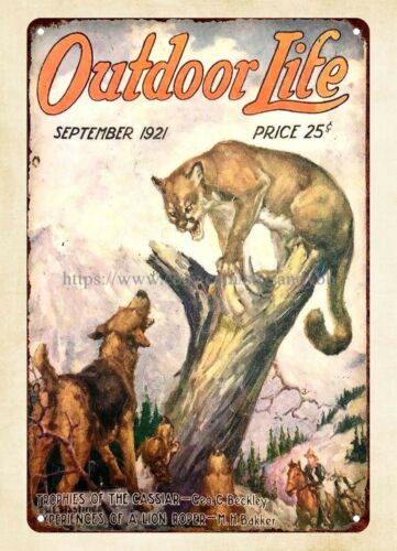 ウォール1921 OUTDOOR LIFE雑誌の表紙、狩猟、 - Outdoor Hunting Dogs のレビューと価格