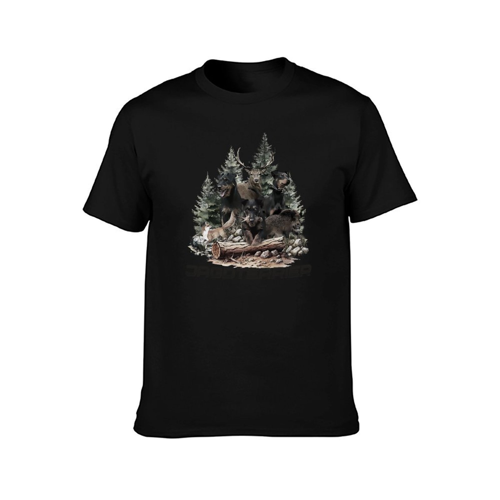 ジャーマン・ハンティング・テリアは野生の狩猟の仲間です Tシ - Wildman Hunting & Outdoor Robertson Photos のレビューと価格