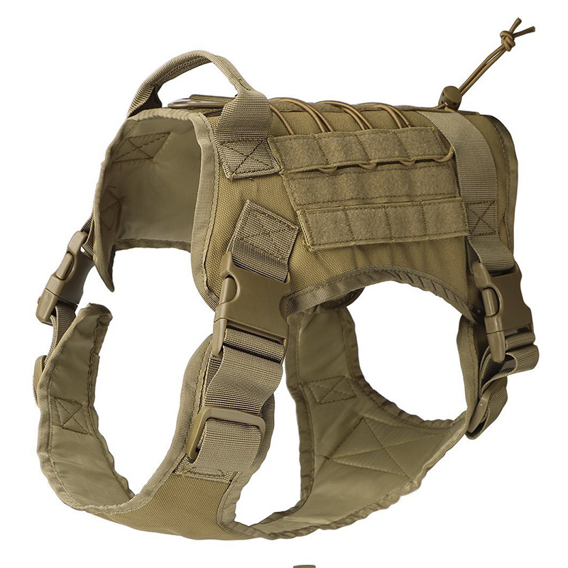 犬用の調節可能なハーネス,戦術的な屋外トレーニングキット,中 - Outdoor Hunting Dogs のレビューと価格