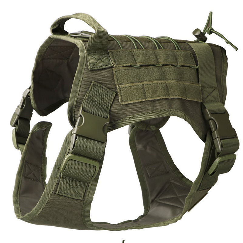 犬用の調節可能なハーネス,戦術的な屋外トレーニングキット,中 - Outdoor Hunting Dogs のレビューと価格