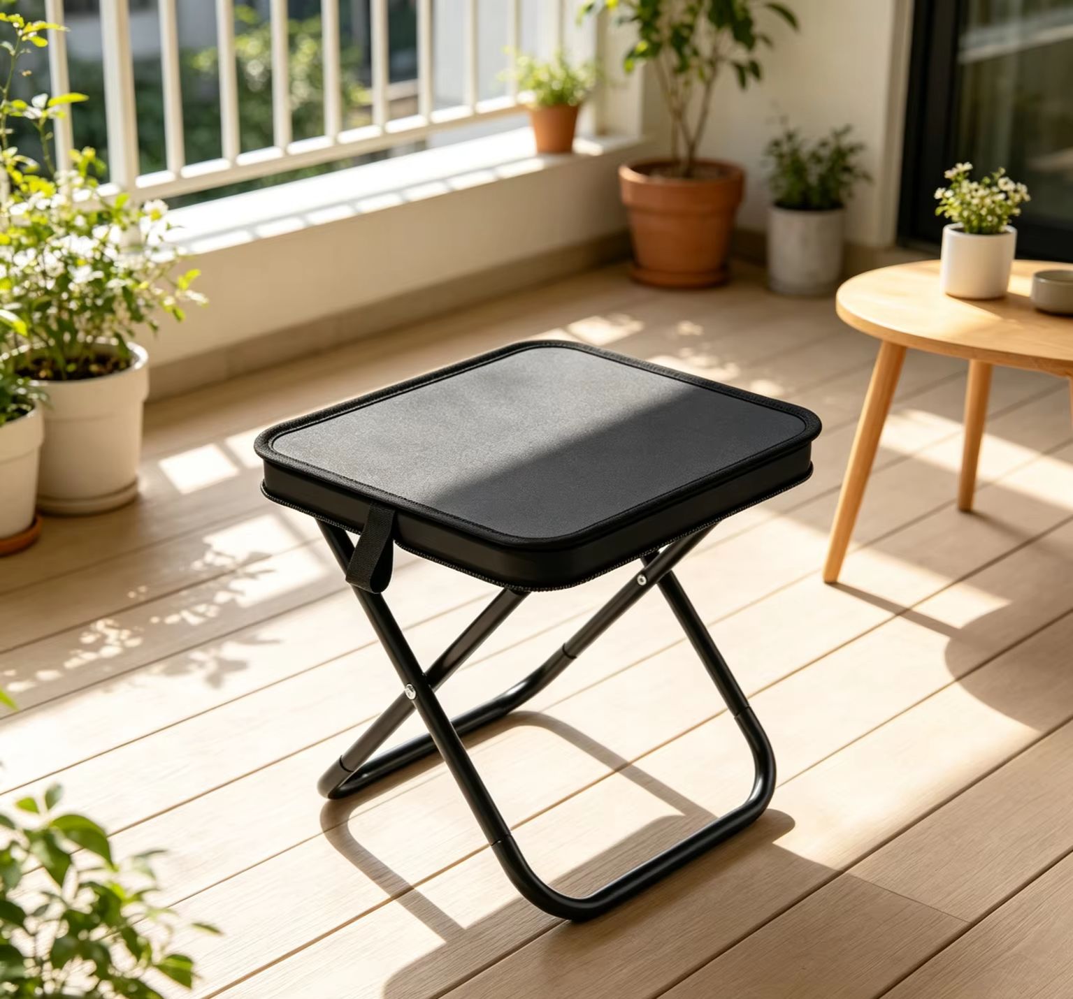 携帯用折りたたみ式スツール、釣り、キャンプ、アウトドア旅行、 - Outdoor Hunting Chair のレビューと価格