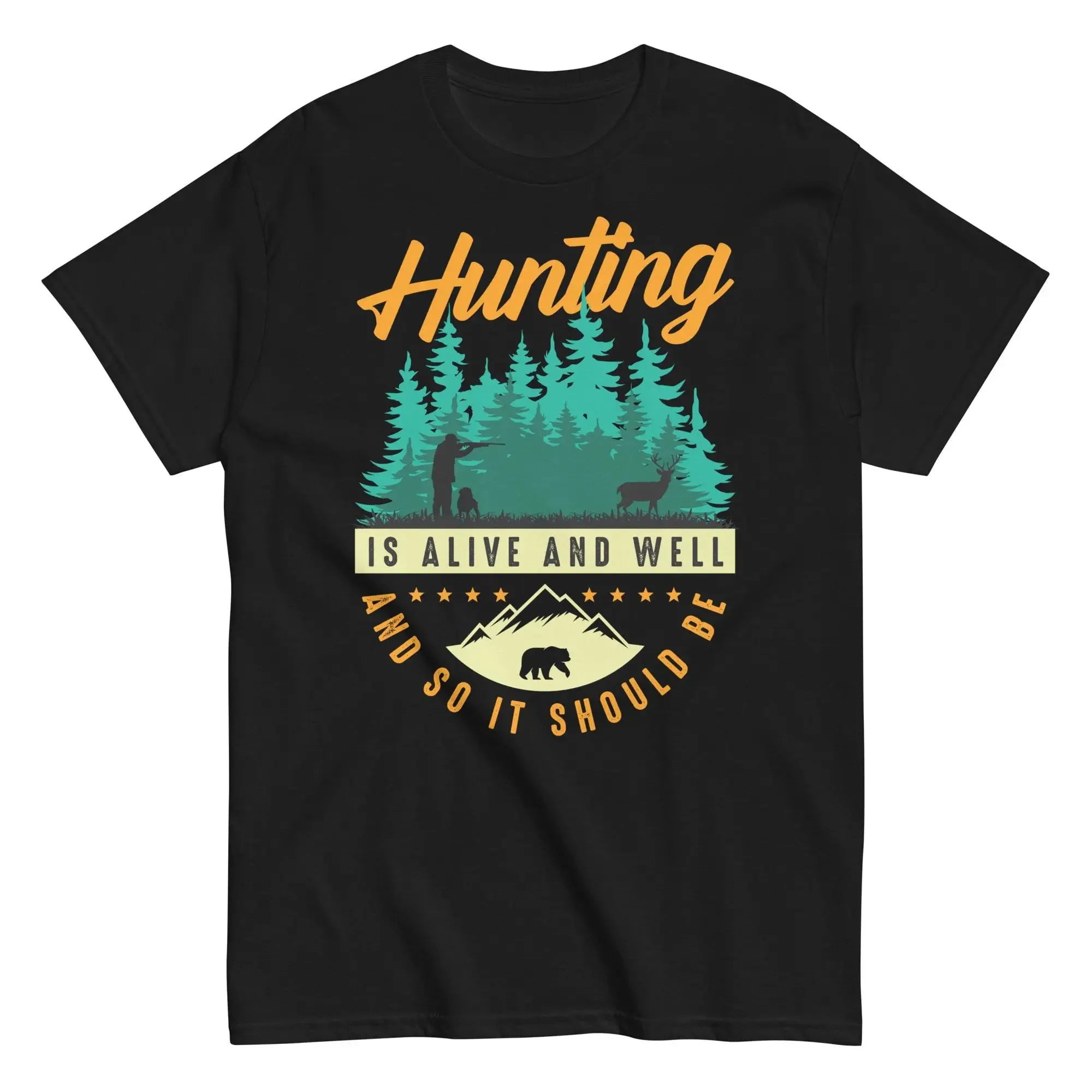 ハンターのための「I Should Be Hunting」T - Wildman Hunting & Outdoor Robertson Photos のレビューと価格