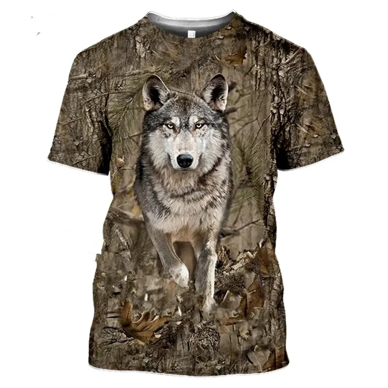 2026 迷彩狩猟動物イノシシ 3d Tシャツ夏カジュアルメ - Wildman Hunting & Outdoor Robertson Photos のレビューと価格