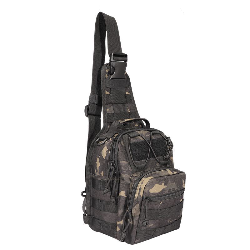 戦術的なチェストバッグ男性屋外 EDC ショルダースリングバ - Outdoor Hunting Range のレビューと価格