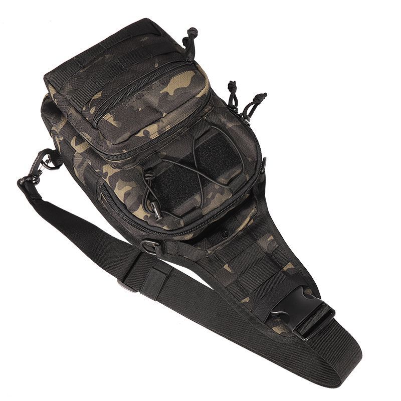 戦術的なチェストバッグ男性屋外 EDC ショルダースリングバ - Outdoor Hunting Range のレビューと価格