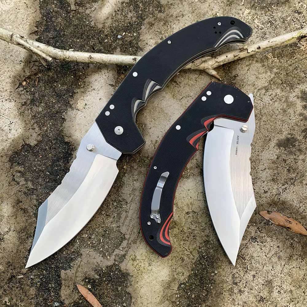 メイヘム折りたたみナイフ、ハンティングナイフ、AUS10Aブ - Outdoor Hunting Gifts のレビューと価格